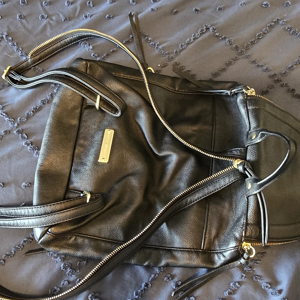 Black Leather Women's Bag